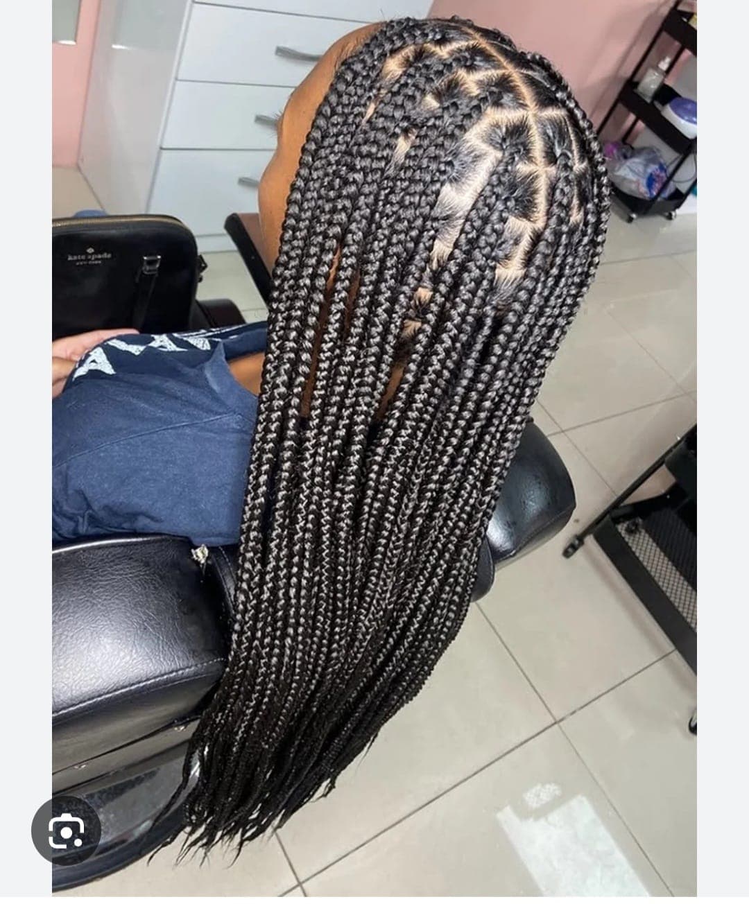 Knotless braids